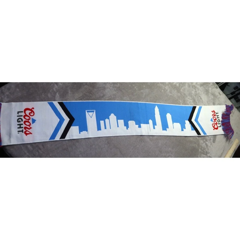 Charlotte FC Football Club Coors Light Chill for the Crown Scarf 54